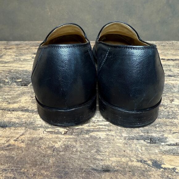 Bragamo Italian Lambskin Venetian Loafers Men’s 8.5 D Soft Leather Slip On - Picture 6 of 9